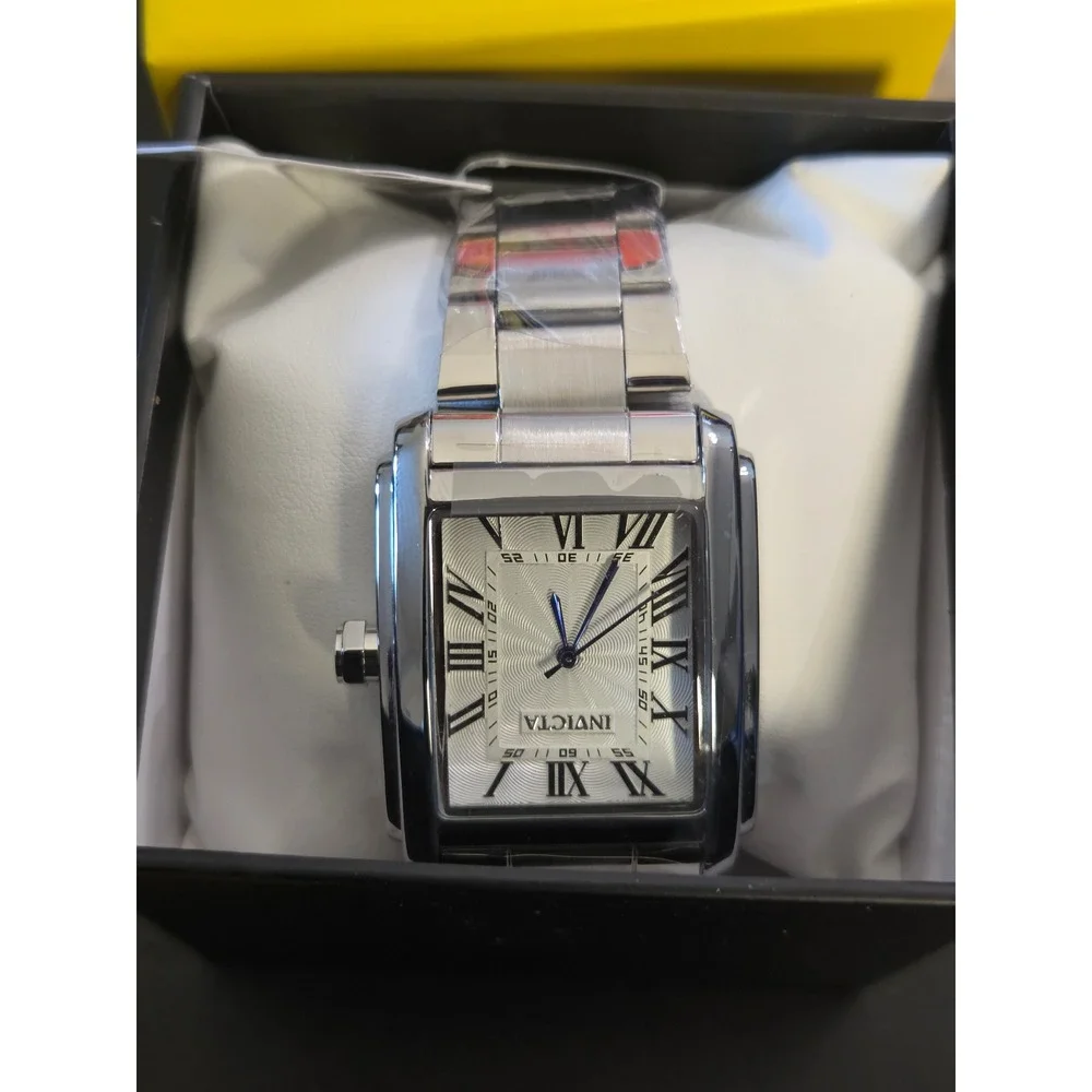 Invicta Lupah Revolution Mens Silver Dial Stainless Steel Watch 14829